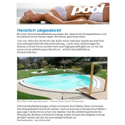 Pool Magazin - Rollo-Solar